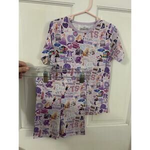 Bamboo Short Set Size 5/6 Taylor Swift Print